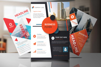 design corporate or any business flyer