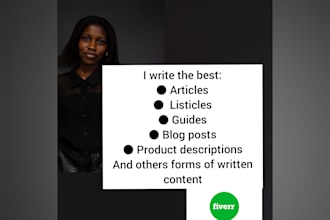 write SEO articles and blog posts in 24 hours