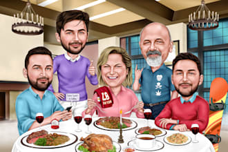 draw an amazing caricature for you