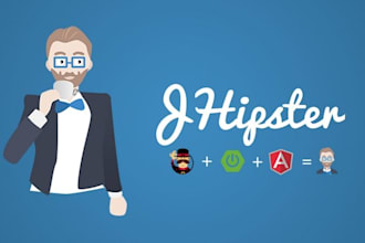 make jhipster web application