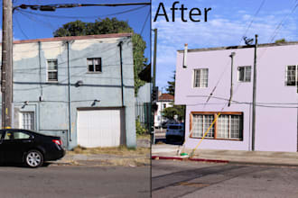 be changing house wall or furniture color 24 hrs