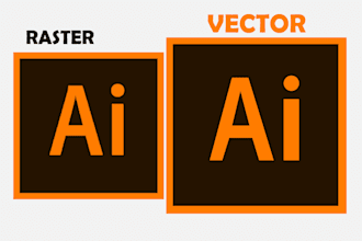 vector trace or recreate your logo