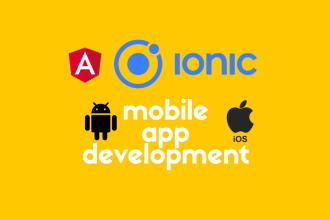 develop ionic app for android and iphone
