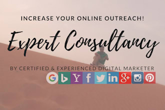 be your marketing consultant to increase your brand outreach
