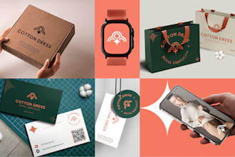 craft iconic logo and cohesive brand identity that stand out