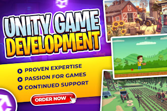 provide professional unity game development