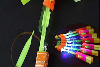 send you a LED helicopter