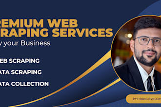 do web scraping, data mining and collection for any website