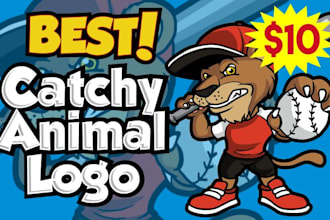 animal logo character for your brand