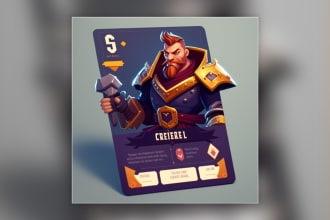 design your own custom game cards
