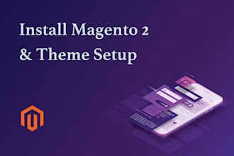 install magento 2 and theme setup