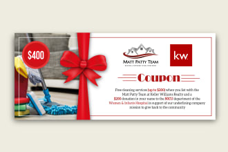 design gift cards, vouchers or coupons