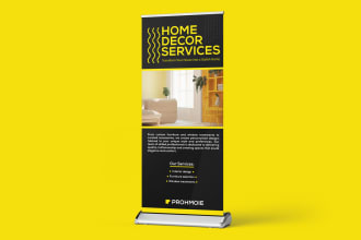 do roll up banner design and retractable banner