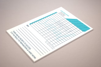 make awesome worksheet or pdf form for your business