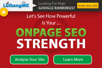 perform onpage SEO analysis to uncover your ranking strength