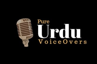 record urdu punjabi and english voice overs
