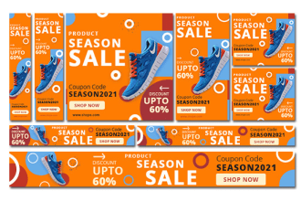 design amazing google ads, web banner, cover, header