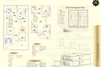 draw architectural drawing in autocad
