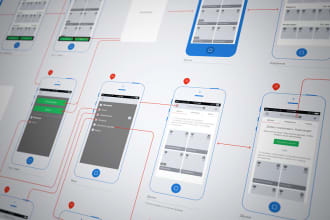 do wireframe design for your mobile or web app