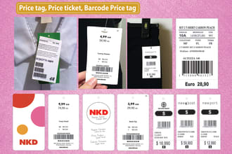 do price tag design for you