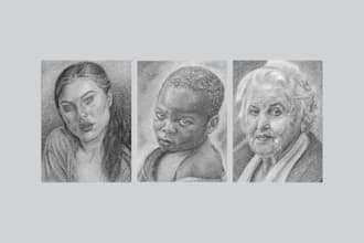 a realistic portrait awaits you today