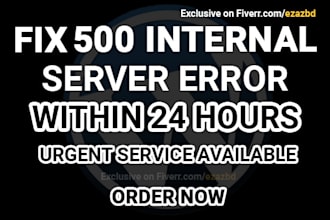 fix 500 internal server error quickly in wordpress
