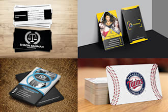 design outstanding custom minimalist business card