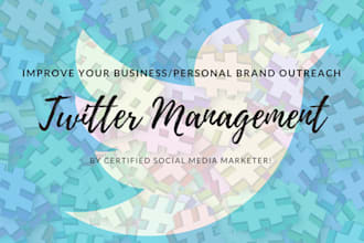 manage your monthly twitter promotion