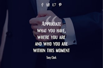 create customs motivational image quotes with your logo