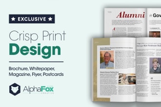 do your print designs