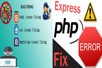 fix wordpress error and css issues