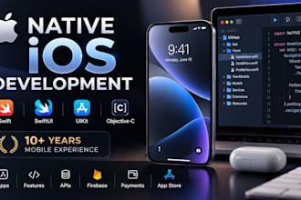 develop a professional ios app in swift and swiftui