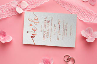 do wedding, save the date and birthday  invitations