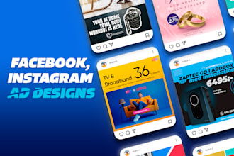 create professional facebook ad design or post design