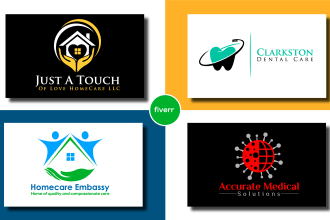 do medical dental healthcare pharmacy and clinic logo