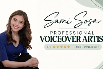record a professional voice over
