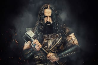 do photo manipulation and photo editing