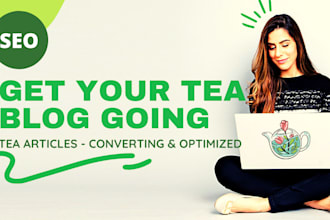 write articles on tea