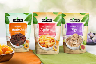 packaging and label design with 3d