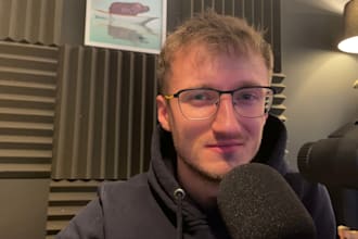 record a professional male polish voice over