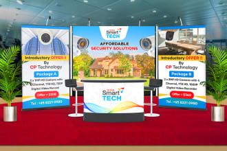 design rollup, tradeshow backdrop, billboard