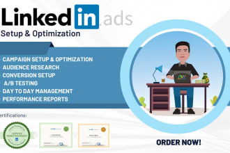 create and optimize your linkedin ads