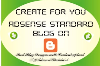 design you adsense standard blog on blogger