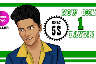 cartoonize your picture in 1 day
