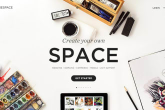 design an awesome squarespace website