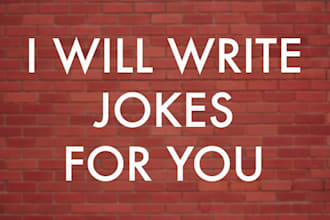 write jokes for you