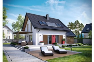 render exterior by 3d max,sketchup,lumion,revit