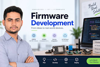 provide custom embedded firmware for iot devices
