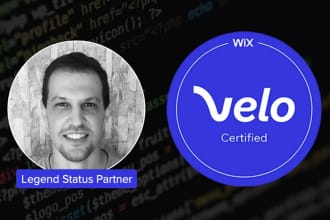 customize your wix site with wix code, velo and databases