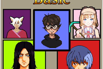 do a nice pixel art portrait of you or something you want